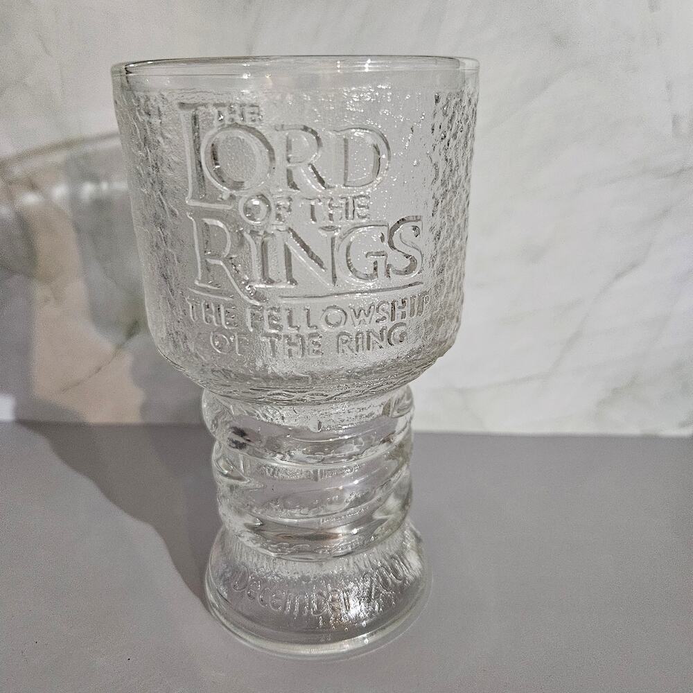 The Lord of the Rings Glass Goblets